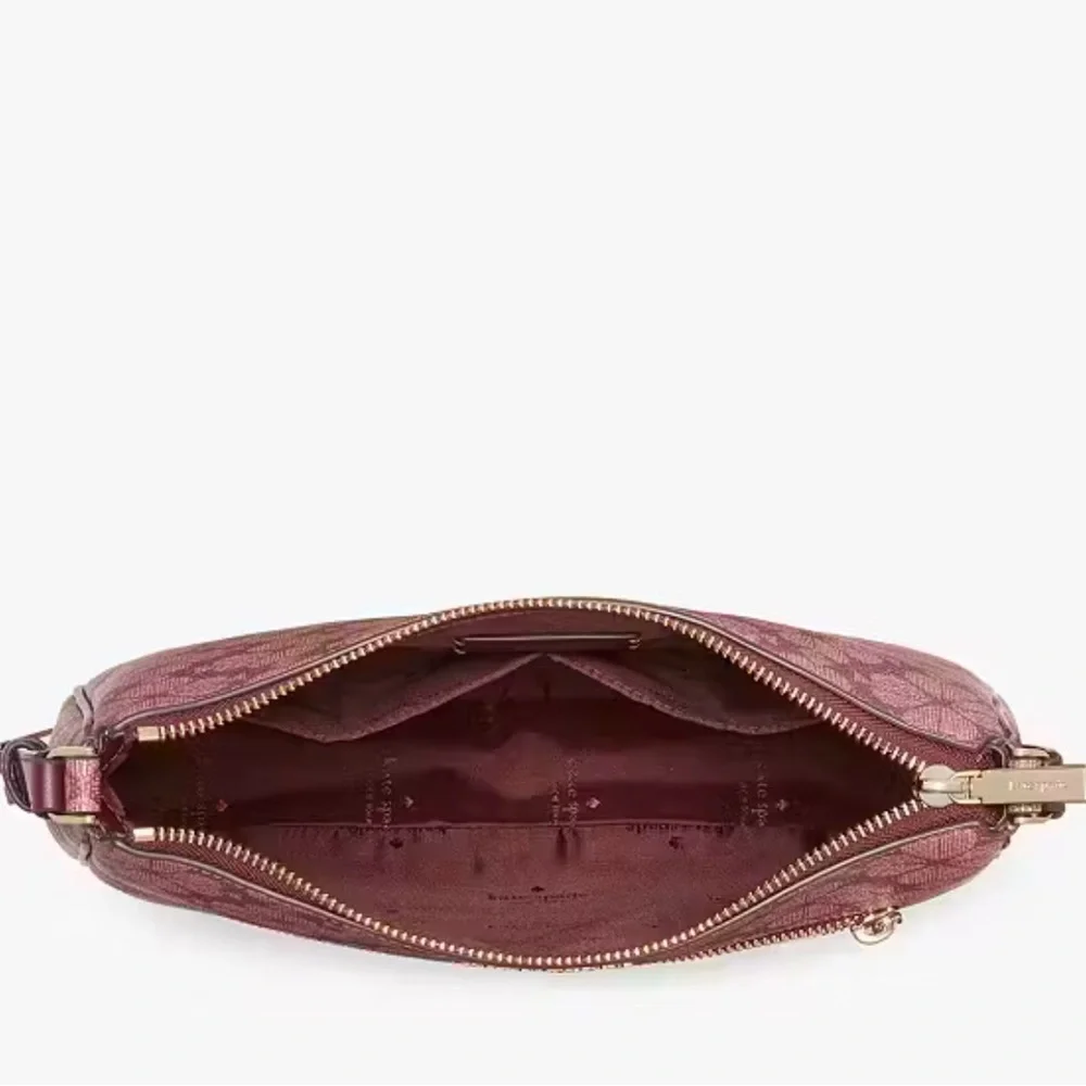 Kate Spade Signature Spade Flower Large Swingpack Crossbody Grenache